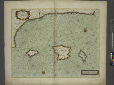 The sea coast of VALENCIA and CATALONIA from C S Martin to C Drago with the Island of Maiorca Minorca and Jvica