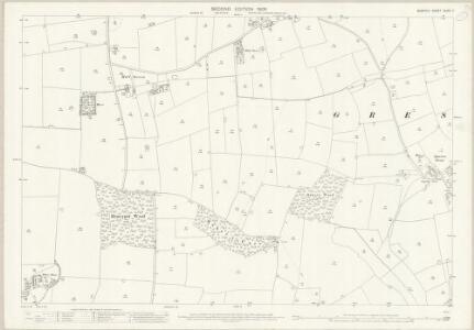 Norfolk XLVIII.11 (includes: Gressenhall; Longham; Wendling) - 25 Inch Map