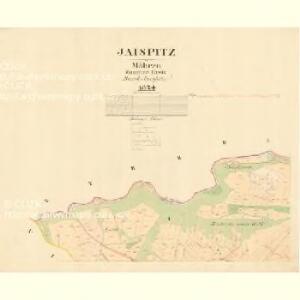 Jaispitz - m1088-1-001 - Kaiserpflichtexemplar der Landkarten des stabilen Katasters