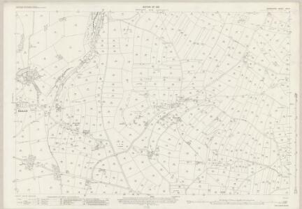 Derbyshire XXII.4 (includes: Blackwell; Taddington) - 25 Inch Map