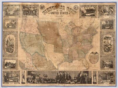 Pictorial Map Of The United States.
