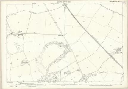 Northumberland (Old Series) XVI.1 (includes: Detchant; Easington Grange; Elwick; Kyloe; Middleton) - 25 Inch Map