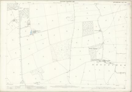 Northumberland (Old Series) XXXII.1 (includes: Broxfield; Denwick; Rennington) - 25 Inch Map