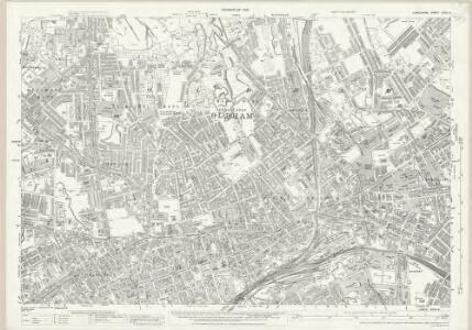 Lancashire XCVII.6 (includes: Oldham; Royton) - 25 Inch Map