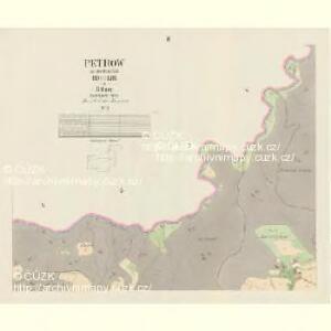Petrow - c5718-1-003 - Kaiserpflichtexemplar der Landkarten des stabilen Katasters