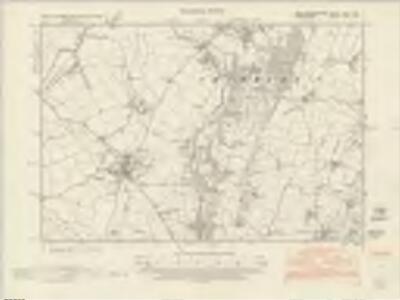 Montgomeryshire XXXI.SW - OS Six-Inch Map