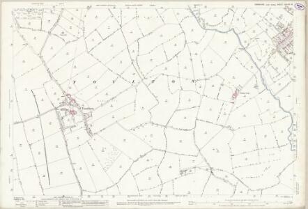 Yorkshire CXXXIX.10 (includes: Aldwark; Alne; Linton Upon Ouse; Tollerton; Youlton) - 25 Inch Map