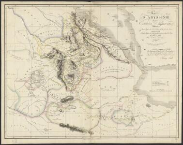 Carte d'Abyssinie et des contrées adjacentes dressée partie d'après des observations faites sur les lieux par l'auteur, partie d'après les informations prises dans le pays en 1809 et 1810