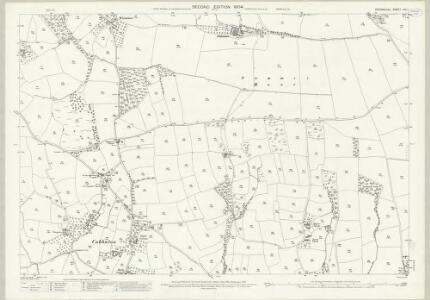 Devon XXI.1 (includes: Swimbridge) - 25 Inch Map