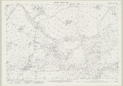 Cornwall LXIX.7 (includes: Crowan; Gwinear Gwithian; Hayle) - 25 Inch Map