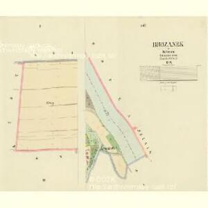 Brozanek - c0531-1-001 - Kaiserpflichtexemplar der Landkarten des stabilen Katasters