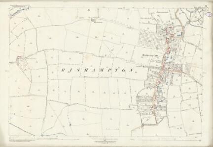 Worcestershire XXXV.13 (includes: Abberton; Bishampton; Naunton Beauchamp; Throckmorton) - 25 Inch Map