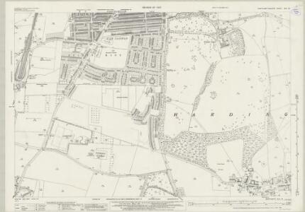Northamptonshire XLV.13 (includes: Hardingstone; Northampton; Wootton) - 25 Inch Map