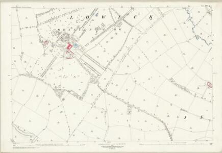 Northamptonshire XXVI.10 (includes: Islip; Lowick) - 25 Inch Map