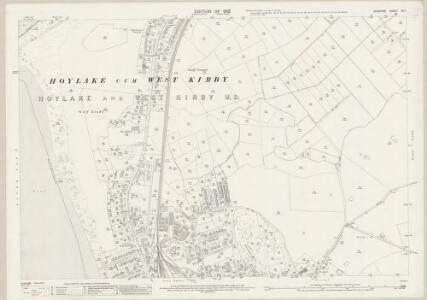Cheshire XII.7 (includes: Grange; Hoylake cum West Kirby) - 25 Inch Map