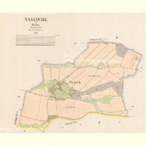 Nassawrk - c4966-1-001 - Kaiserpflichtexemplar der Landkarten des stabilen Katasters