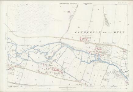 Wiltshire LIX.5 (includes: Codford; Stockton; Wylye) - 25 Inch Map