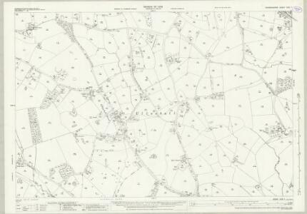 Warwickshire XXXI.7 (includes: Oldberrow; Wootton Wawen) - 25 Inch Map