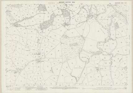 Radnorshire XXIII.7 (includes: Cefnllys Rural; Llanbadarn Fawr; Llandeglau) - 25 Inch Map