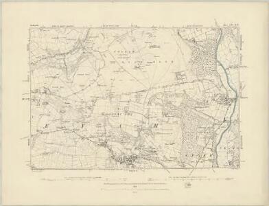 Derbyshire XVI.SE - OS Six-Inch Map