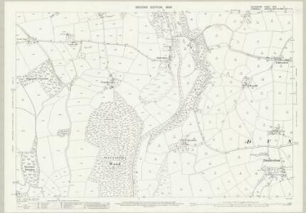 Devon XCVI.11 (includes: Bradstone; Dunterton; Lezant) - 25 Inch Map