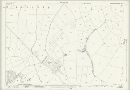 Northamptonshire XV.15 (includes: Clipston; East Farndon; Marston Trussel; Sibbertoft) - 25 Inch Map