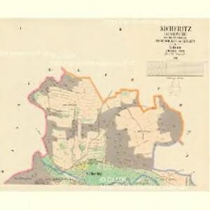 Sicheritz (Sirorzicze) - c1015-1-001 - Kaiserpflichtexemplar der Landkarten des stabilen Katasters
