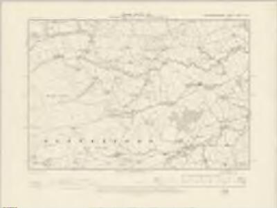 Montgomeryshire XXVIII.NE - OS Six-Inch Map