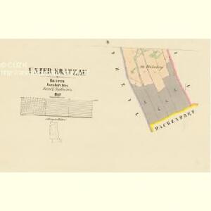 Unter Kratzau - c1296-1-003 - Kaiserpflichtexemplar der Landkarten des stabilen Katasters