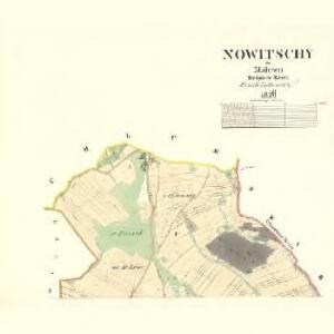 Nowitschy - m2069-1-001 - Kaiserpflichtexemplar der Landkarten des stabilen Katasters