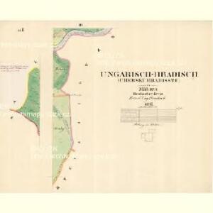 Ungarisch Hradisch (Uherski Hradisste) - m3196-1-005 - Kaiserpflichtexemplar der Landkarten des stabilen Katasters