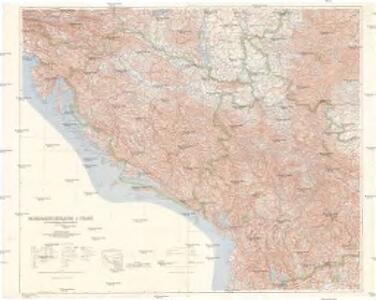 Nordwest-Balkan 1:750 000