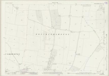 Worcestershire XLIX.1 (includes: Bricklehampton; Cropthorne; Elmley Castle; Little Comberton; Netherton) - 25 Inch Map