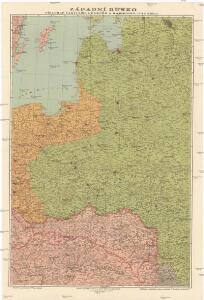 Západní Rusko a přilehlé části říše Německé a Rakousko-Uherska