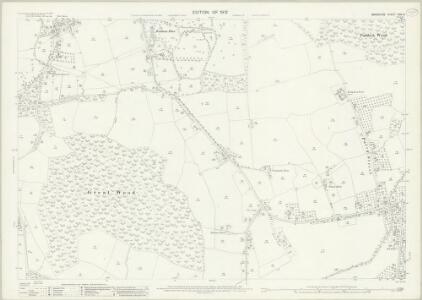 Berkshire XXXI.9 (includes: Bray; Shottesbrooke; White Waltham) - 25 Inch Map