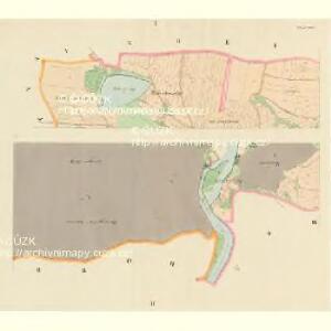 Dobronitz - c1184-1-001 - Kaiserpflichtexemplar der Landkarten des stabilen Katasters