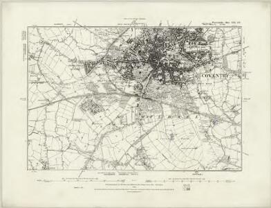 Warwickshire XI.NW - OS Six-Inch Map
