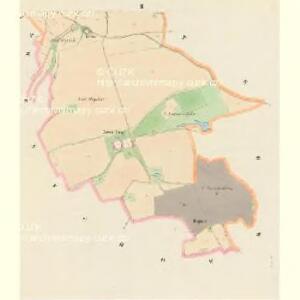Chlow - c2501-1-002 - Kaiserpflichtexemplar der Landkarten des stabilen Katasters