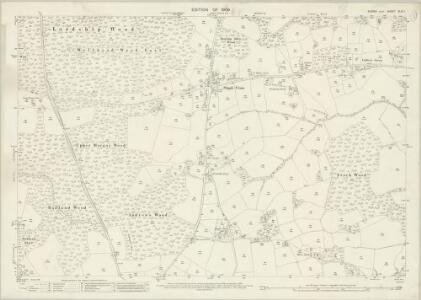 Sussex XLIV.1 (includes: Ewhurst) - 25 Inch Map