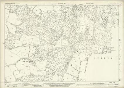 Hampshire and Isle of Wight XX.15 (includes: Crondall; Farnham) - 25 Inch Map
