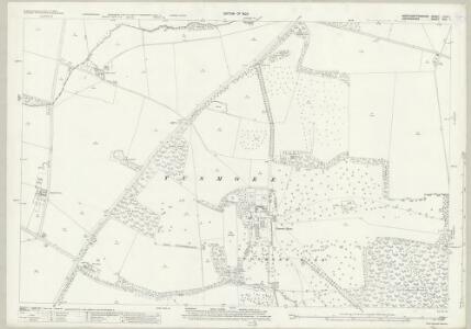 Northamptonshire LXVII.1 (includes: Cottisford; Croughton; Evenley; Hardwick with Tusmore; Stoke Lyne) - 25 Inch Map