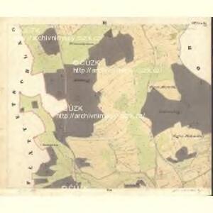 Perschetitz - c2020-2-004 - Kaiserpflichtexemplar der Landkarten des stabilen Katasters