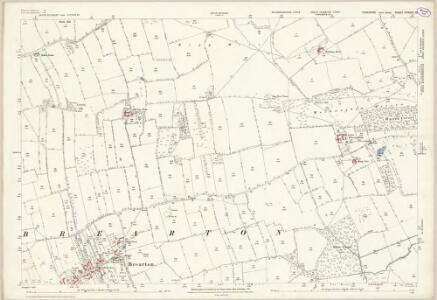 Yorkshire CXXXVII.15 (includes: Brearton; Copgrove; Farnham; South Stainley With Cayton; Walkingham Hill With Occaney) - 25 Inch Map