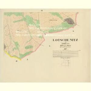 Lotschenitz - c4191-1-006 - Kaiserpflichtexemplar der Landkarten des stabilen Katasters