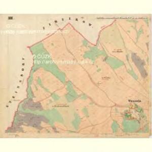 Wessela (Wesela) - c8503-1-003 - Kaiserpflichtexemplar der Landkarten des stabilen Katasters