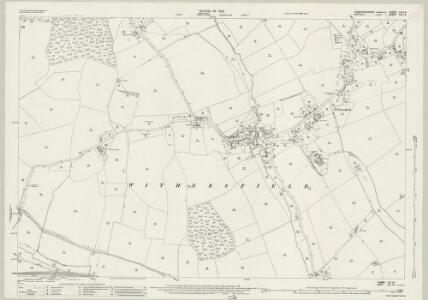 Cambridgeshire LVI.14 (includes: Horseheath; Withersfield) - 25 Inch Map