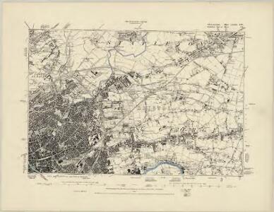 Gloucestershire LXXI.NW & SW - OS Six-Inch Map