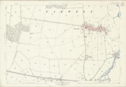 Northamptonshire VII.14 (includes: Elton; Nassington; Yarwell) - 25 Inch Map