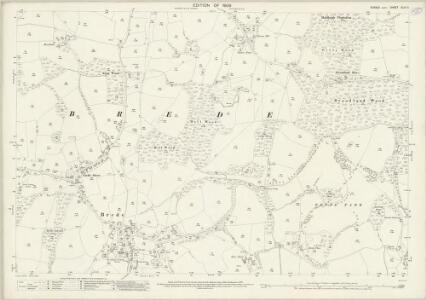 Sussex XLIV.11 (includes: Brede) - 25 Inch Map