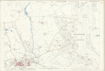 Herefordshire XXI.6 (includes: Brockhampton; Bromyard; Linton; Norton; Winslow) - 25 Inch Map